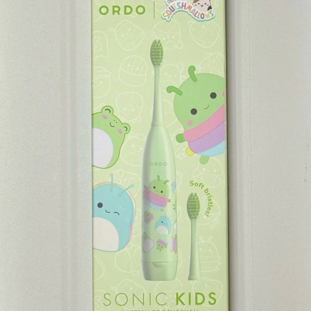 NIB Sonic Kids Battery Squishmallows Toothbrush